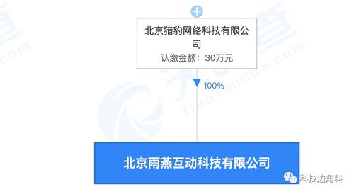 猎豹全资入股北京雨燕互动 加码基础软件服务，布局未来生态